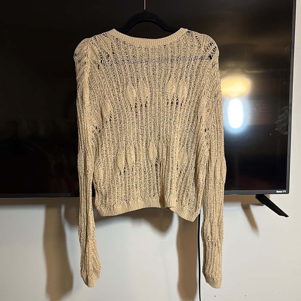 Women's Tan Sweater